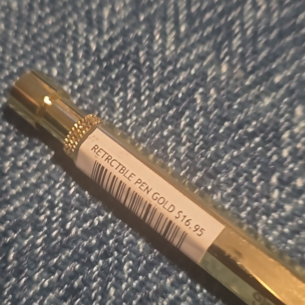 ❤️BUY 2 GET 1 FREE Retractable Gold Brass Pen, Retail Price $16.95 USD - Picture 7 of 9